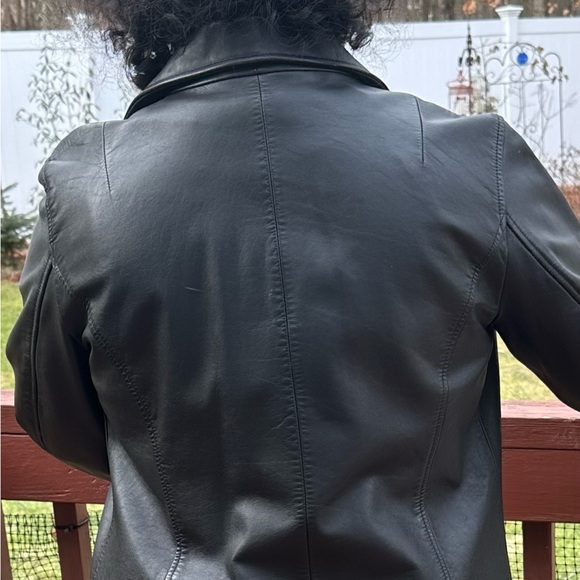 Wilson Genuine Leather Jacket [firm] M - Picture 2 of 6